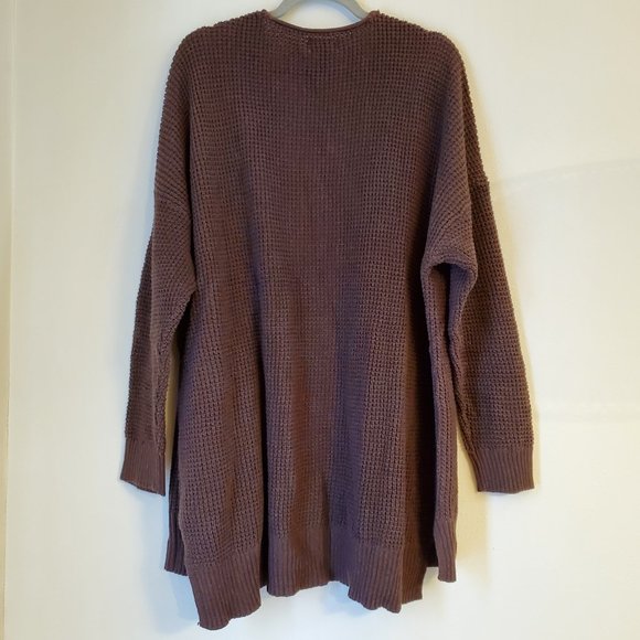 Brown cardigan sweater, size 2X - Picture 4 of 4